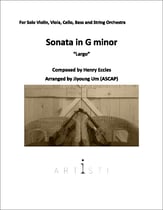 Eccles Sonata in G minor 